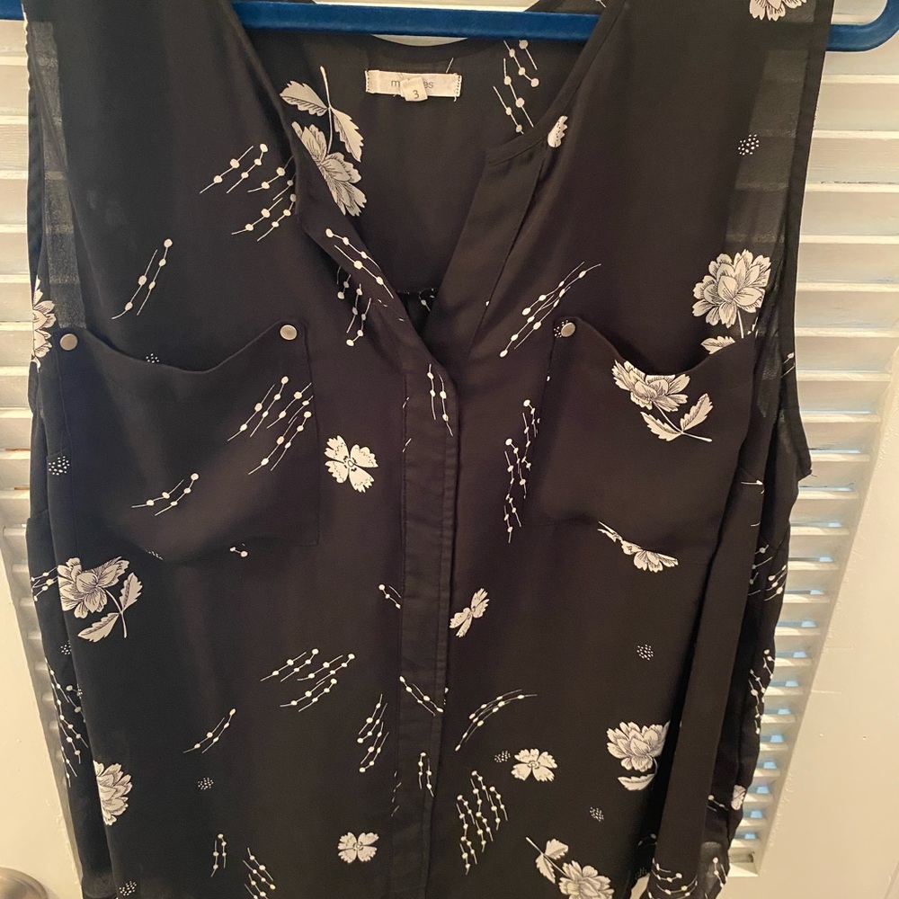 Sleeveless blouse from Maurices.